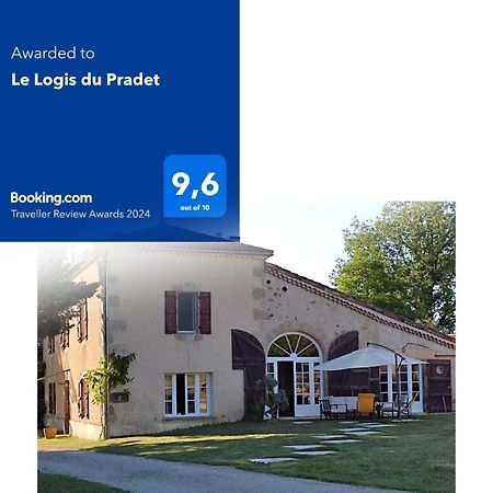 Le Logis Du Pradet Bed & Breakfast Moncrabeau ภายนอก รูปภาพ